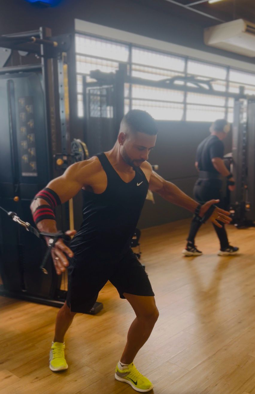 Personal trainer que orientou o desenvolvimento da plataforma